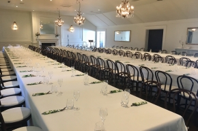 The room is ready. Photo by James Norton.