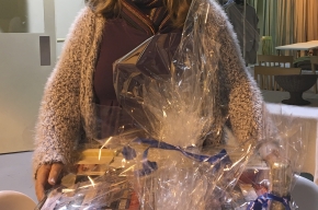 The winner of the 2017 SHWF raffle. Photo by Greg Jackson.