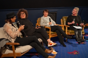 Monique diMattina, Fiona Sweet and Paula McLean at SHWF 2024. Photo by Greg Jackson. 