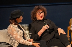 Monique diMattina and Fiona Sweet at SHWF 2024. Photo by Greg Jackson. 