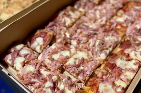 Intermission snacks before the preview of STELLA: The Miles Franklin Story. Photo by James Norton.