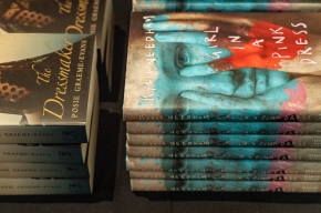 Kylie Needham's novel at SHWF 2023. Photo by Greg Jackson. 