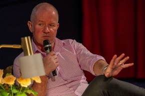 Glen Humphries at SHWF 2024. Photo by Greg Jackson. 