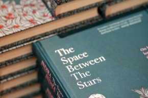 Indira Naidoo's new novel - The Space Between the Stars. Photo by Greg Jackson. 