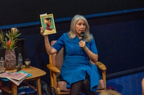 Tracey Spicer AM at SHWF 2023. Photo by Greg Jackson.
