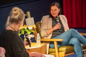 Nicola Moriarty at SHWF 2024. Photo by Greg Jackson. 