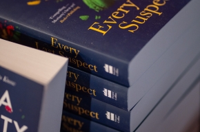 Nicola Moriarty's book at SHWF 2024. Photo by Greg Jackson. 