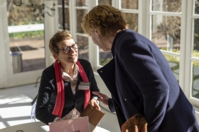 Kristina Olsson signs copies of her latest book, Shell. Photo by Greg Jackson. 