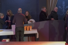 Guests enjoyed complimentary popcorn, choc tops and wine at the opening of SHWF 2018. Photo by Greg Jackson.