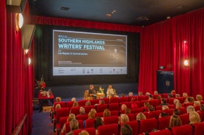 Liz Hayes at SHWF 2024. Photo by Greg Jackson. 