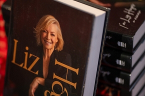 Liz Hayes' new memoir, I’m Liz Hayes at SHWF 2024. Photo by Greg Jackson.