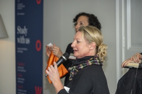 The SHWF 2019 raffle prize is drawn. Photo by Greg Jackson.