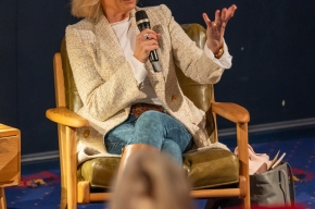 Liz Hayes at SHWF 2024. Photo by Greg Jackson. 