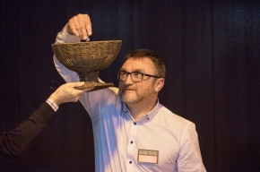 The SHWF 2018 raffle prize is drawn. Photo by Greg Jackson.