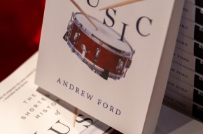 Andrew Ford's new book. Photo by Greg Jackson. 