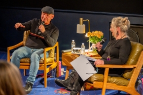 Mark Dapin at SHWF 2024. Photo by Greg Jackson.