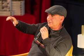 Mark Dapin at SHWF 2024. Photo by Greg Jackson.