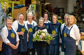 The legendary Moss Vale CWA (Evening) volunteers. Photo by Greg Jackson.