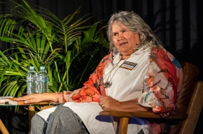Dr Debra Dank at SHWF 2022. Photo by Greg Jackson.