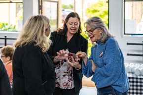 Coffee break at SHWF 2022. Photo by Greg Jackson.